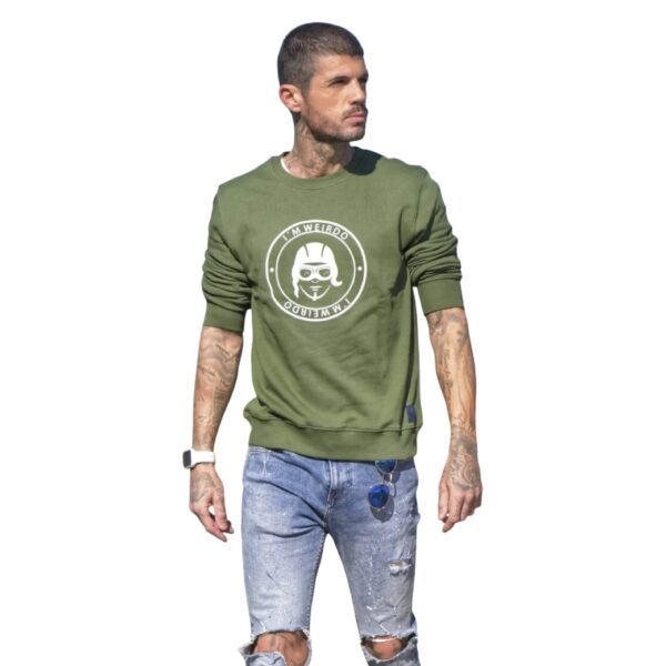 Sudadera verde