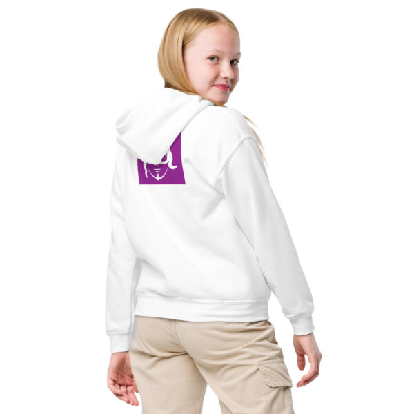 Sudadera blanca para niño